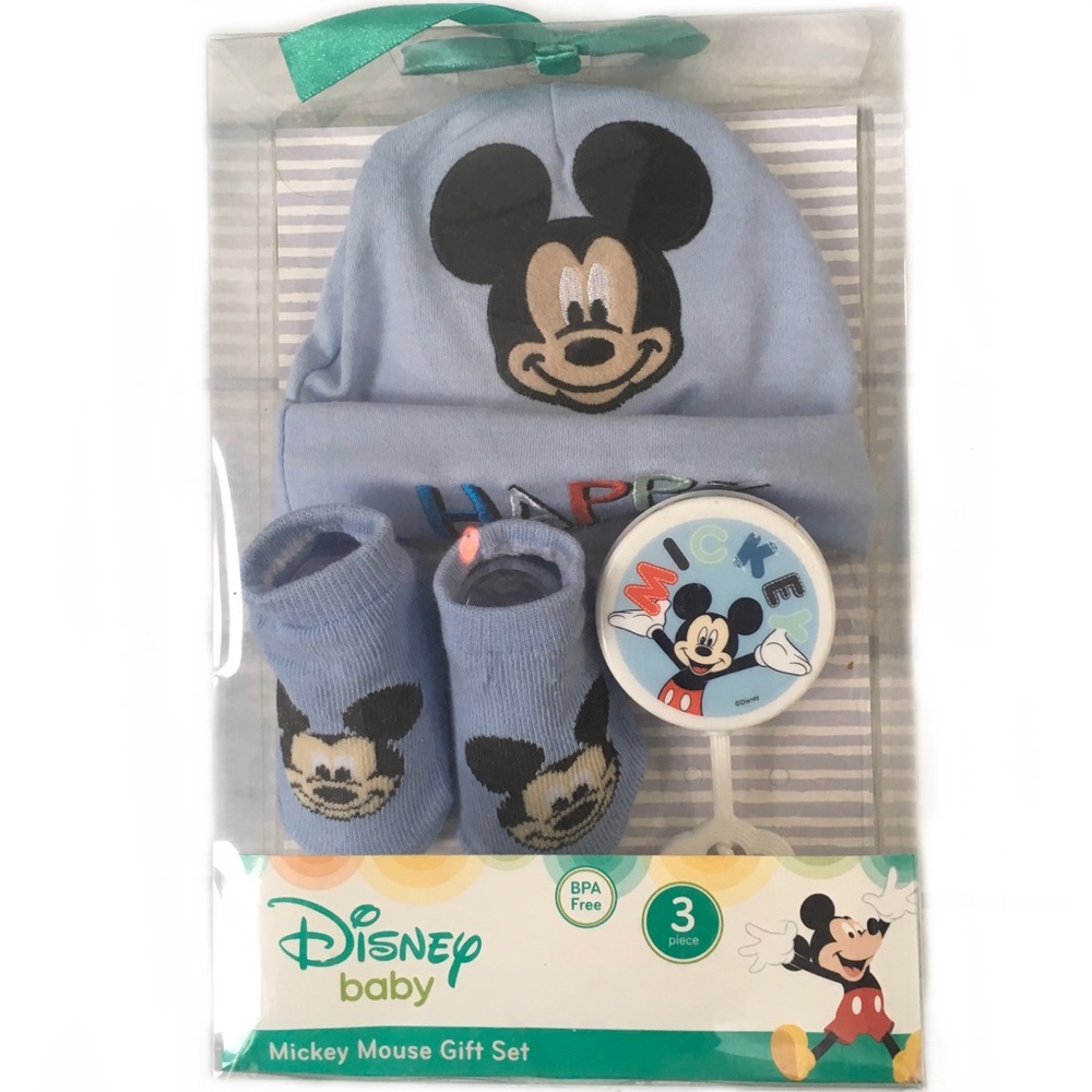 Disney Mickey Mouse 3 Piece Gift Set - Picture 1 of 5